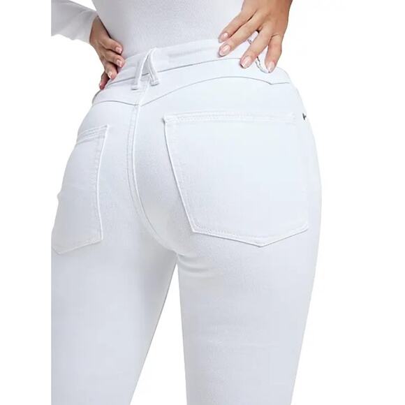 Good American Good Classic High-Rise Boot-Cut Jeans - Picture 2 of 13